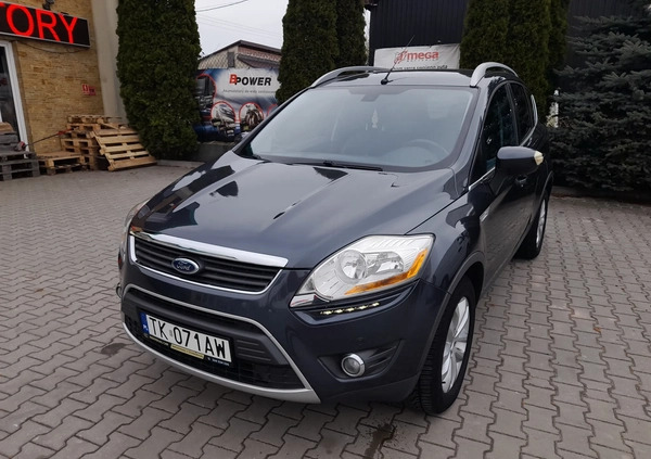 Ford Kuga cena 37400 przebieg: 190000, rok produkcji 2010 z Kielce małe 172